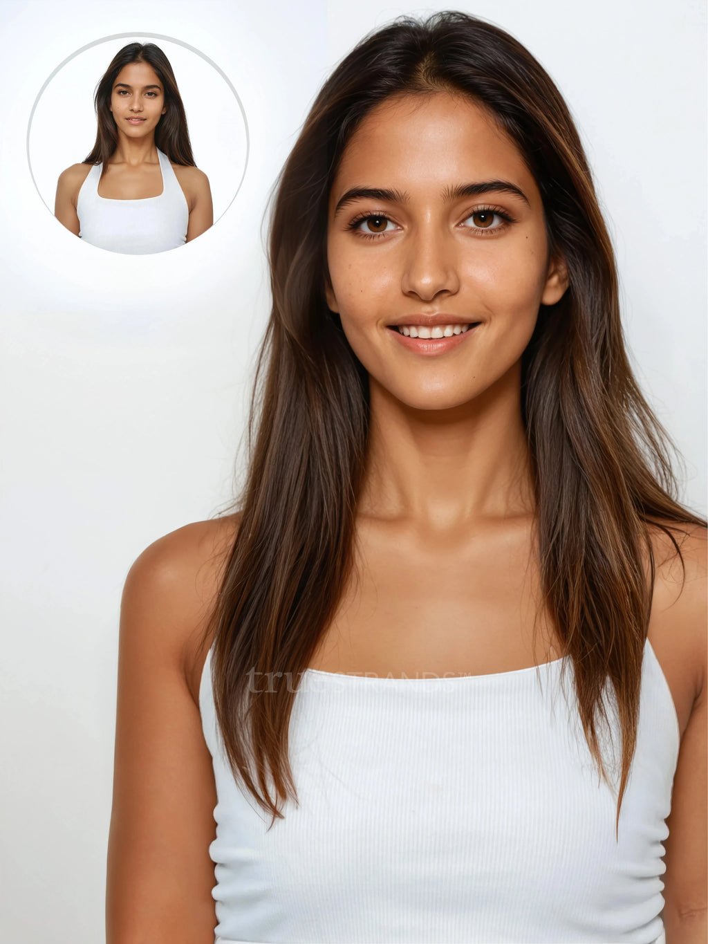 4 Piece Set Clip-On Hair Extensions