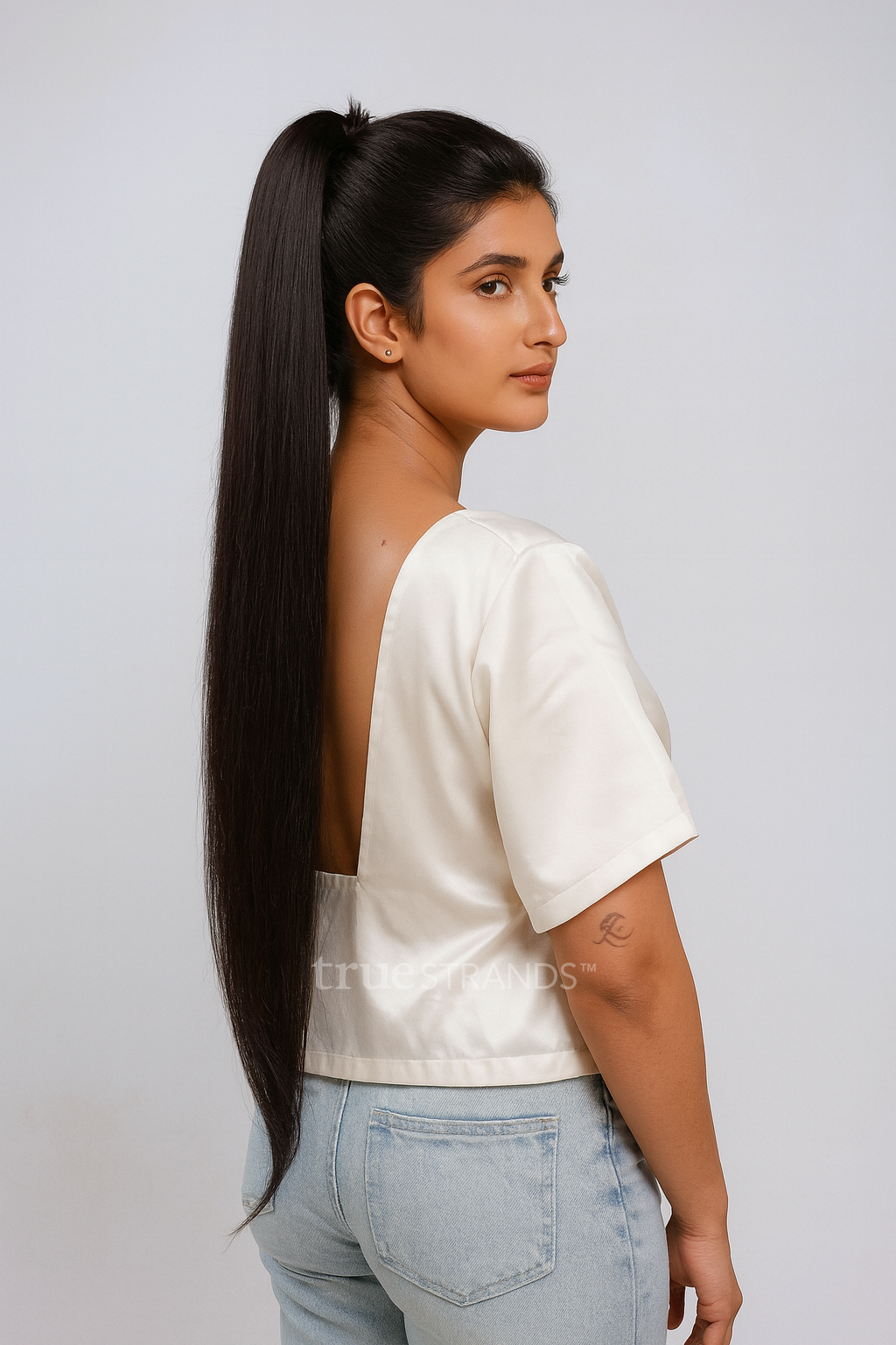 Wrap Around Ponytail