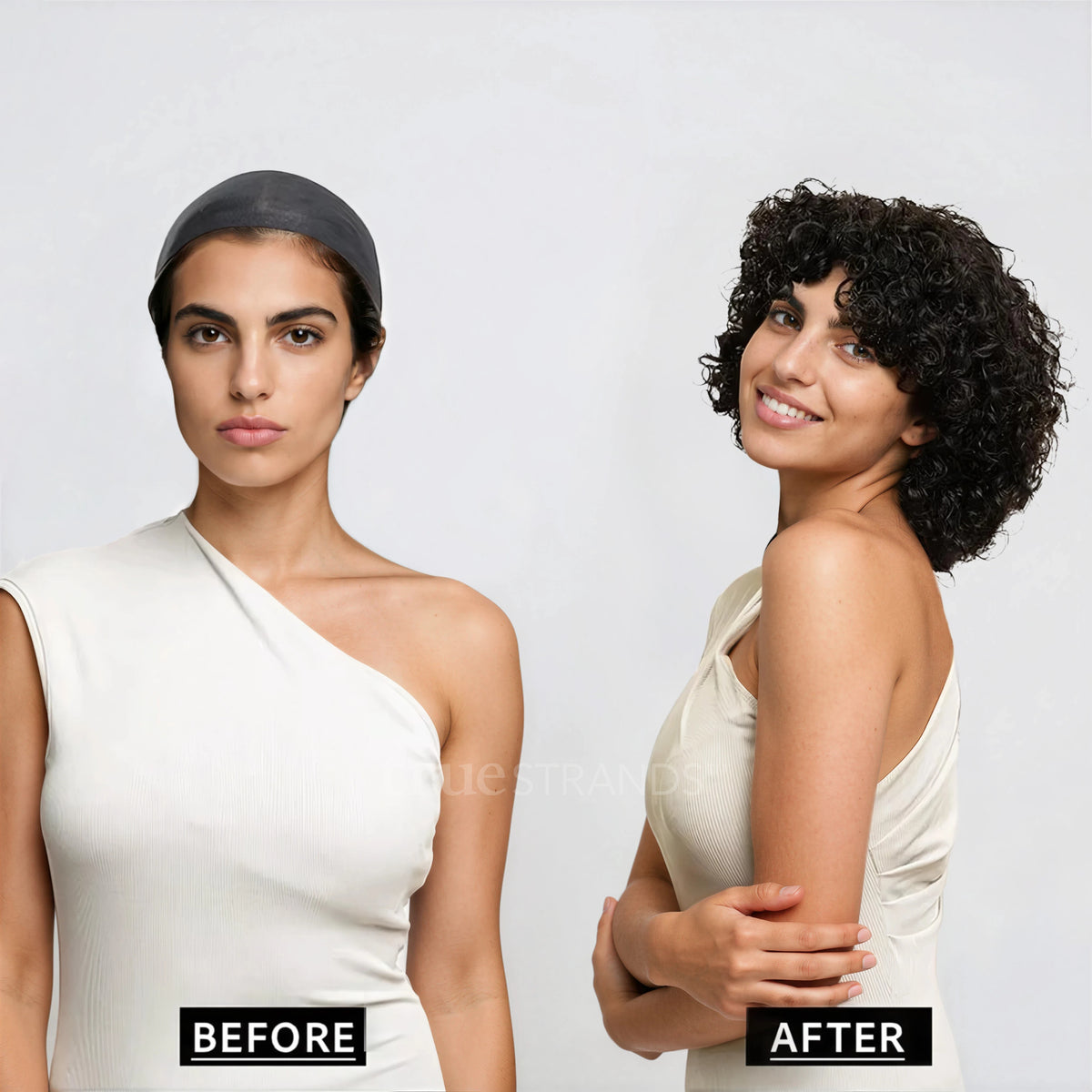 Curly Bob Wig