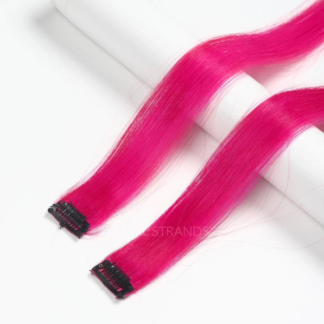 Clip-In Streaks — Pink (Barbie Core)